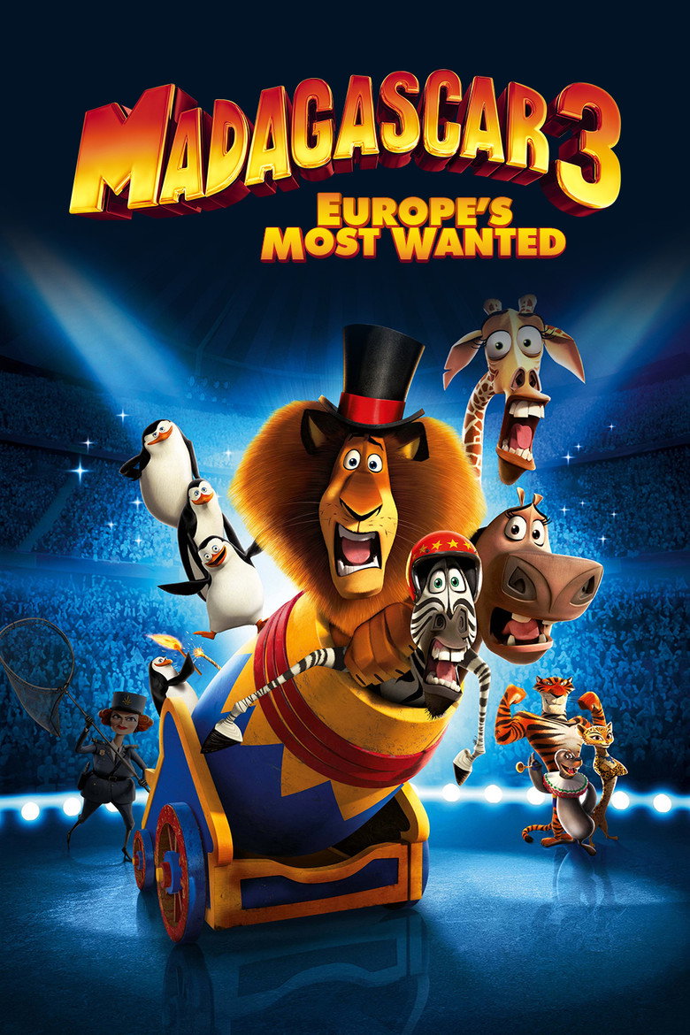 Madagascar 3 Europe’s Most Wanted (2012) มาดากัสการ์ 3 ข้ามป่าไปซ่าส์ยุโรป (พากย์ไทย/ซับไทย)